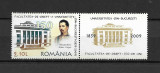 ROMANIA 2009 - FACULATATEA DE DREPT BUCURESTI, VINIETA 2, MNH - LP 1851d