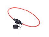 Suport Sigurante Auto/Moto 11mm, 30A, 600V, Impermeabil, PVC, 2 Fire, 105&deg;C