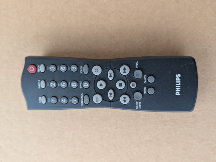 Telecomanda Philips RC 282921/01 originala pentru Cd/Cd recorder
