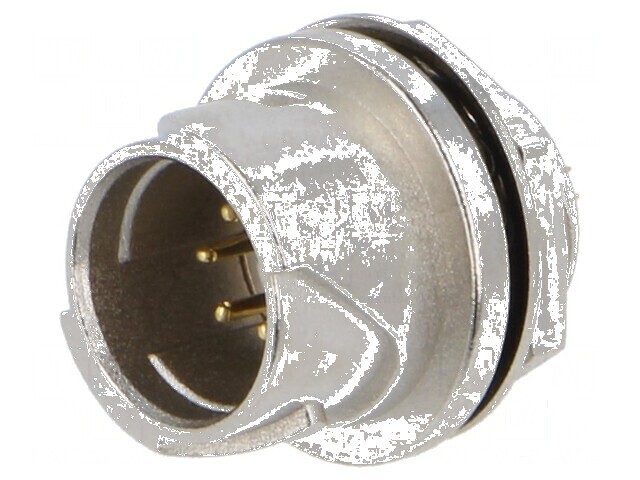 Conector circular LF 6 pini soclu tată 2A 300VAC