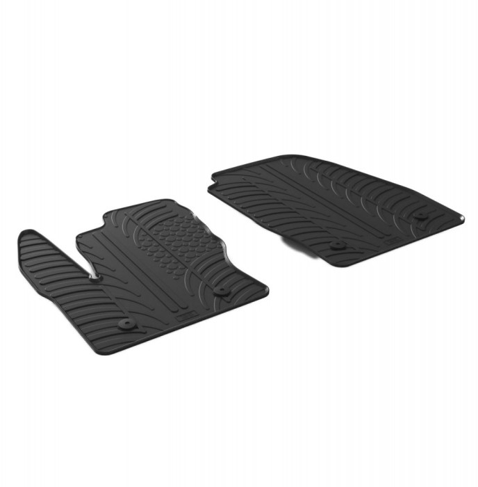 Set covorase auto din cauciuc Ford Transit Connect Furgon 2016-, Negru, Gledring, 2 buc. AutoDrive ProParts