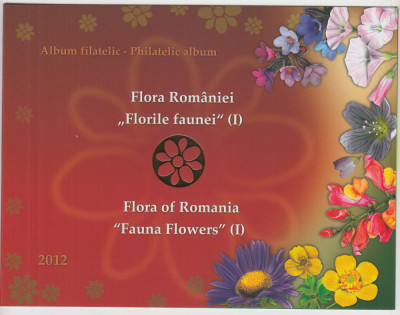 ROMANIA 2012 LP 1926 b FLORA ROMANIEI I FLORILE FAUNEI ALBUM FILATELIC MNH foto