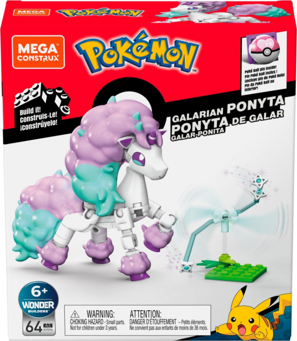 POKEMON MEGA CONSTRUX GALARIAN PONYTA