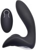 Vibrator Prostata Telecomanda Wireless, 12 Functii, Silicon Negru, USB, Massager Prostata