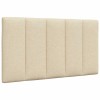 VidaXL Pernă pentru tăblie de pat, crem, 90 cm, material textil 4019147