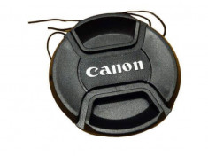 Capac frontal protectie obiectiv Canon 82mm, camera foto DSLR, diametru LC-82mm foto