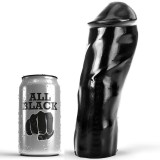 All Black-Dildo Realistic 20 cm-Waterproof