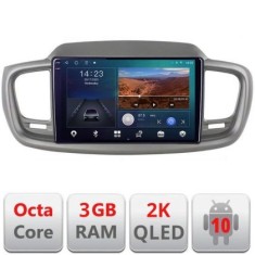 Navigatie Kia Sorento 2015-2018 B-6528 Android Ecran 2K QLED octa core 3+32 carplay android auto KIT-6528+EDT-E310V3-2K CarStore Technology foto