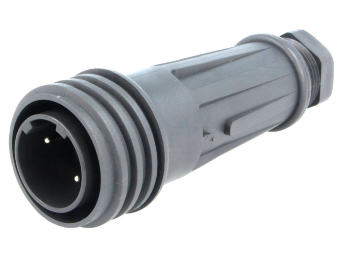 Conector circular 2 pini IP68