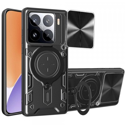 Husa pentru Xiaomi 15, Techsuit, CamGuard Pro, Neagra foto