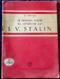 M. Iovciuc - Al nouălea volum al operelor lui I. V. Stalin