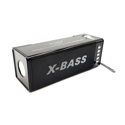 Boxa portabila X-Bass Waxiba, USB, Bluetooth, MP3, lanterna, antena, Radio FM, incarcare rapida, acumulator reincarcabil, Negru foto