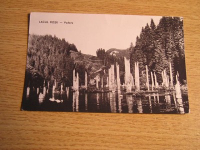 QW24 L - Carte postala - tematica turism - vedere - Lacul Rosu 9 foto