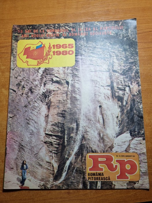 romania pitoreasca august 1980-art.jud. arges,malaia satul oierilor,bucuresti
