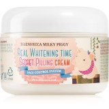 Cumpara ieftin Elizavecca Milky Piggy Real Whitening Time Secret Pilling Cream crema hidratanta si calmanta cu efect exfoliant 100 ml