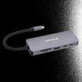 Verbatim USB-C Pro Multiport Hub CMH-09 HDMI | RJ45 | 2 x USB-C&reg; | USB-A 3.2