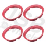 Set inele de centrare ghidaj jante noi 76.9-72.6 mm BMW