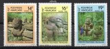 POLINEZIA FRANCEZA 1984, Arta, Sculptura, serie neuzata, MNH
