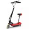 vidaXL Trotinetă electrică cu șa, roșu, 120 W 90310