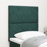 vidaXL Tăblie de 80cm &icirc;n Verde &Icirc;ntunecat cu Diamond Blocks