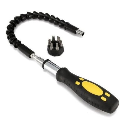 Extensor universal flexibil pentru bormasini cu cap magnetic,Snake Bit foto