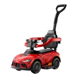 Cumpara ieftin Masinuta pentru copii 3 in 1, Toyota GR Supra GT4, premergator, masinuta de impins, masinuta electrica, 30W, 6V, rosie