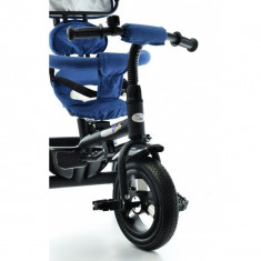 Tricicleta EURObaby cu scaun rotativ T306E Albastru foto