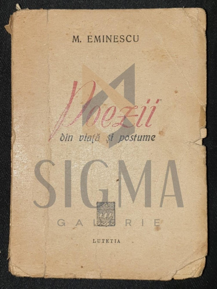MIHAI EMINESCU ( postfata de N. Serban ) - POEZII - din viata si postume,  1947 | Okazii.ro