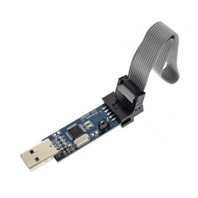 Programator USBASP USBISP AVR cu cablu foto