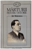 Gh. Tatarescu - Marturii pentru istorie - 130989