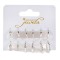 Set Cercei Femei, Language of Jewels, Modele &Icirc;mpletite, Culoare Argintie, 6 Perechi