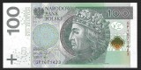 POLONIA 100 ZLOTI / ZLOTYCH 2018 , a UNC / UNC [1] P- 186b , necirculata