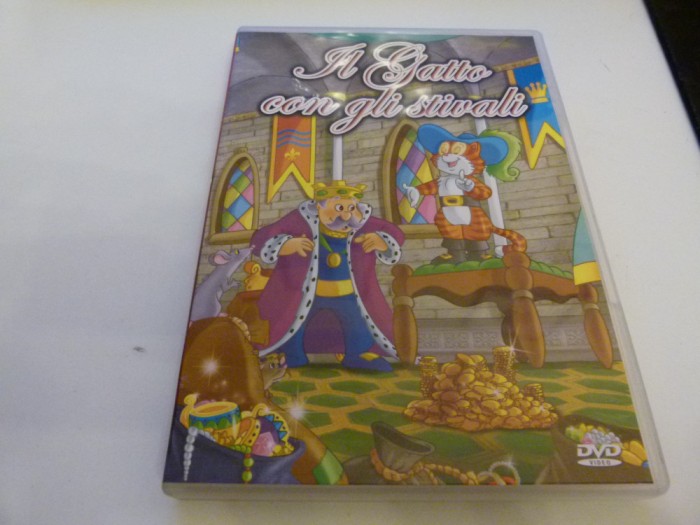 Il gatto con gli stivali,dvd