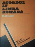 ACORDUL IN LIMBA ROMANA-G. GRUITA