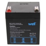 Acumulator Plumb-Acid Well 12V 5000mAh 1500g 90x107mm
