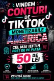 Cont tiktok America- MONETIZABIL PE AMERICA - ieftin