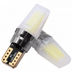 Set 2 Buc Led T10 Cob 12V LED 561