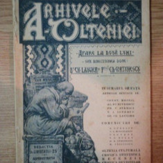 ARHIVELE OLTENIEI, ANUL II, NR. 6 MARTIE -APRILIE 1923