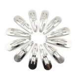 Set 36 bucati agrafe pentru par Dofash, 5 x 1.5 cm, metal, argintiu