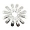 Set 36 bucati agrafe pentru par Dofash, 5 x 1.5 cm, metal, argintiu