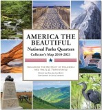 America the Beautiful: National Parks Quarters Collector's Map 2010-2021: Including the District of Columbia and the Us Territories