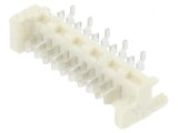 Soclu cablu-placă tată 10 pini 1,27mm SMT PicoFlex 2,4A 250V