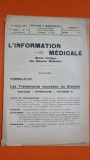 L Information Medicale 15 Annee Nr/ 10 Octobre 1933