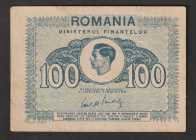 Romania, 100 lei 1945 * 6 foto