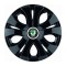 Set 4 Capace Roti Top Negru R15, Compatibil Cu Skoda