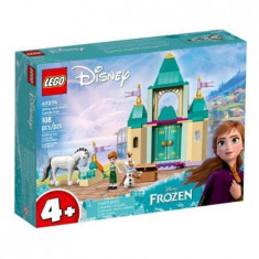Distractie la castel cu Anna si Olaf Lego Disney, 4 ani+, 43204, Lego