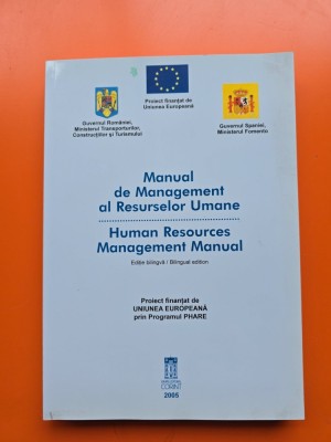 Manual de Management al Resurselor Umane - editie bilingva romana-engleza foto
