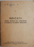 Indicatii asupra modului de comportare a ofiterului in diferite imprejurari