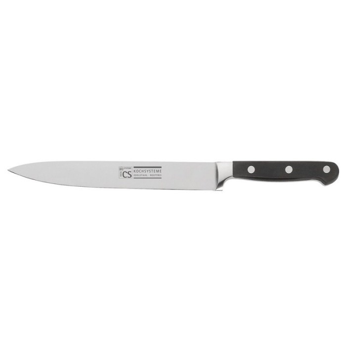 Cutit Premium Carl Schmidt Sohn, 20 cm, maner negru, cutie cadou
