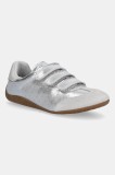 Steve Madden sneakers din piele Flagship culoarea argintiu, SM11003816